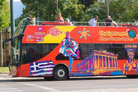 Hop on Hop off tour of Athens 3
