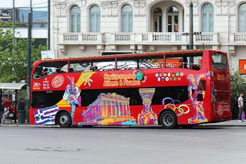 Hop on Hop off tour of Athens 2