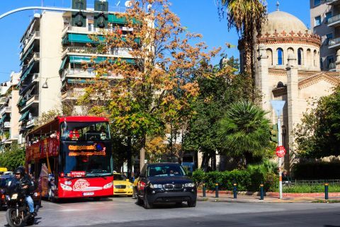 Hop on Hop off tour of Athens 1