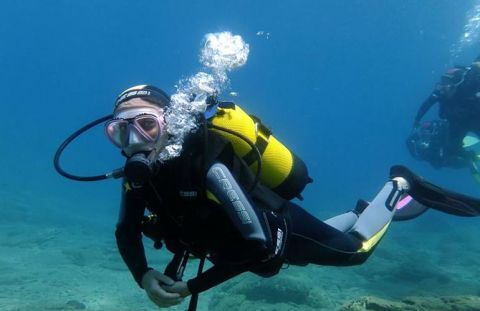 Scuba diving in Heraklion 1
