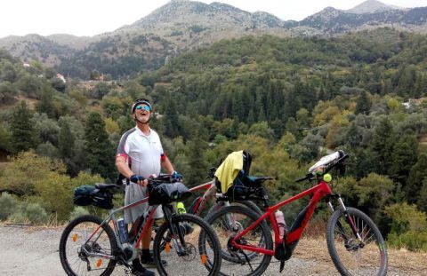 Mountain bike activities in Chania 2
