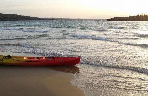 Sea kayaking activities in Chania 1