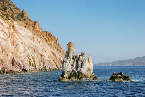 Boat trip to Kleftiko Pirate Sea Caves 1