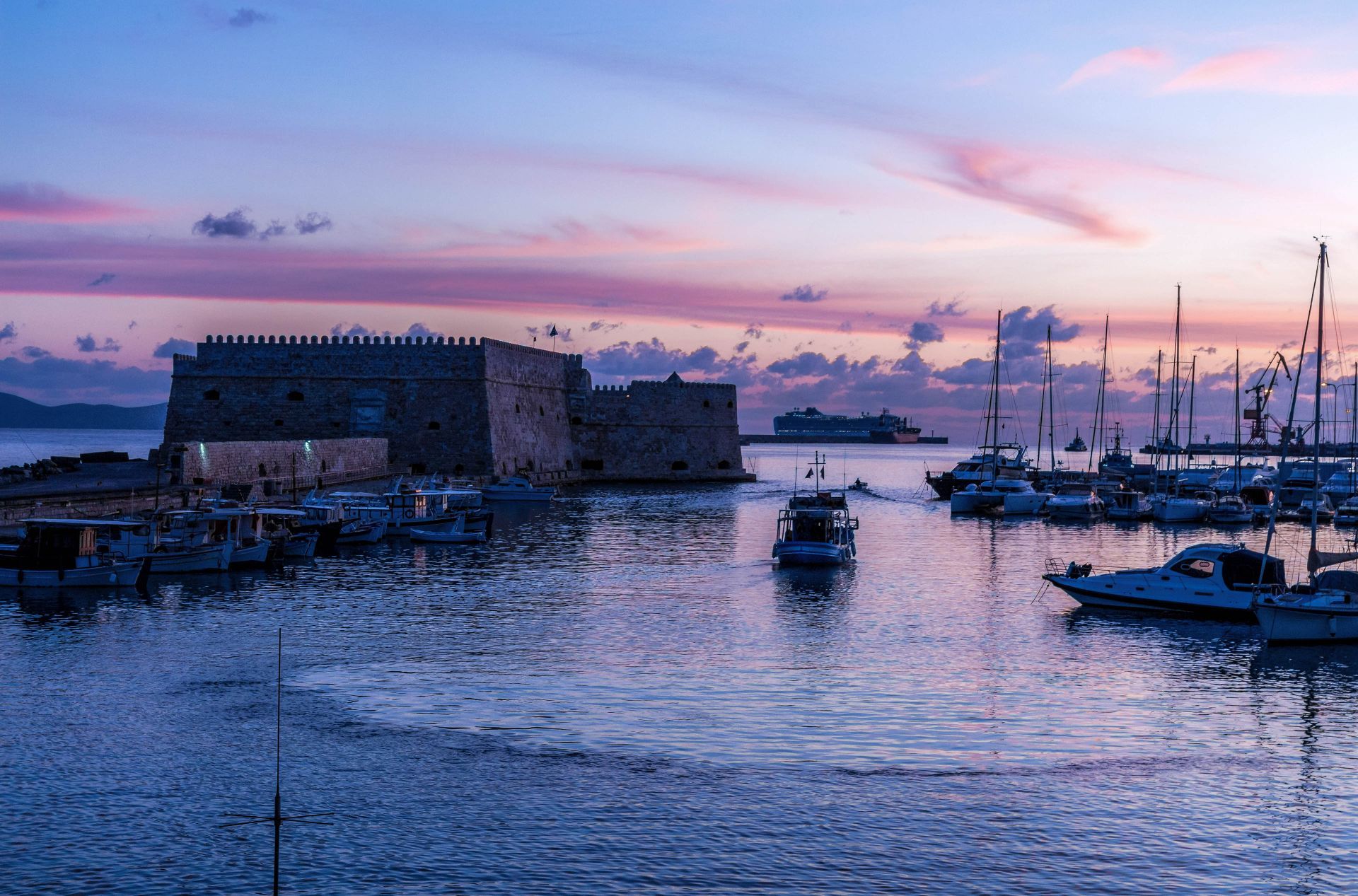 Heraklion Greece: The old town of Heraklion