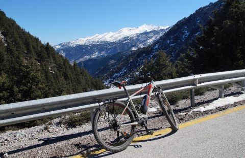 Mountain bike activities in Chania 1