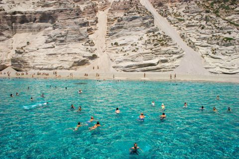 Around Milos tour by boat 3