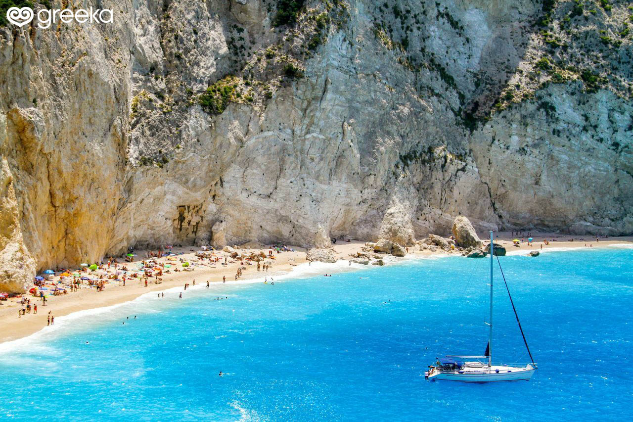 Porto Katsiki in Lefkada, Greece