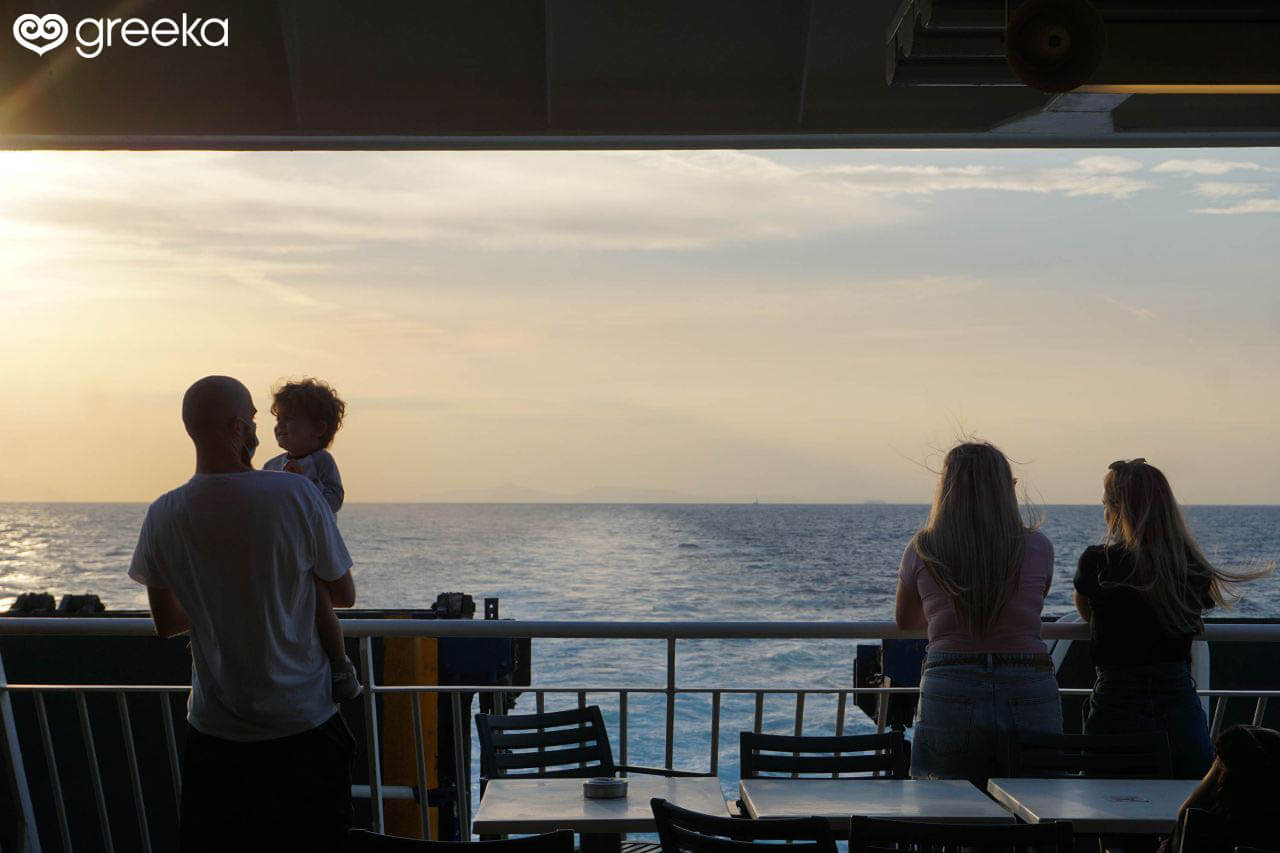 Travel to Greece: Ferry trip