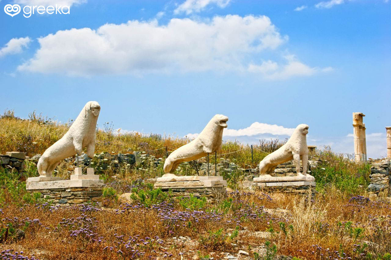 Visit the Delos sacret island