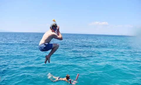 Yacht day trip to Agistri, Moni, and Aegina, from Athens 3