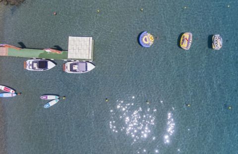 Stand Up Paddle in Dassia beach 3