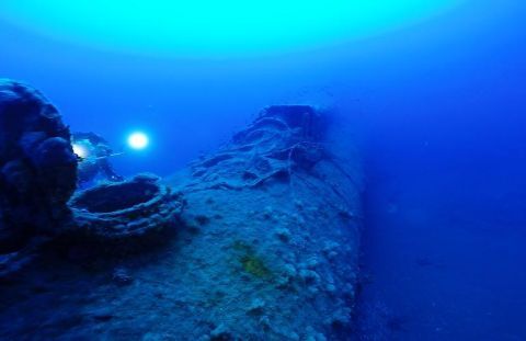 Scuba diving activities in Kefalonia 1